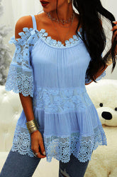 Fashion Casual Solid Split Joint Spaghetti Strap A Line Dresses