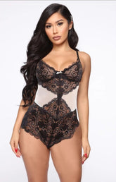 Erotic Black See Through Lace Lingerie Areous