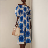 long summer beachwear casual dress