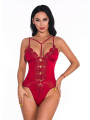 Lace Belly Shaping Bodysuit Areous