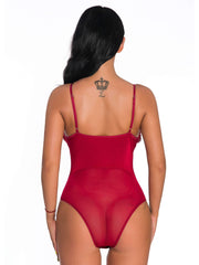 Lace Belly Shaping Bodysuit Areous