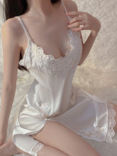Lace Deep V Low Cut Temptation Pajamas Areous