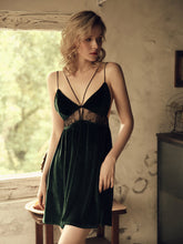Lace Halter Suspender Nightdress Areous