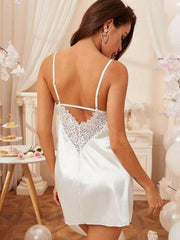 Lace Suspender Nightdress Areous