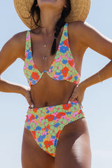 Living For The Sun High Waist Bikini Set Areous