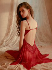 Low Cut Topless Pajamas Areous