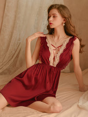 Low-cut Breasted Temptation Pajamas Areous