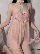 Mesh See-through Pajamas Areous