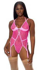 Pink Affair of Hearts Teddy Areous