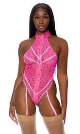 Pink Eat Your Heart Out Teddy Areous