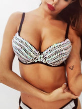 Rhinestones Party Bra Areous