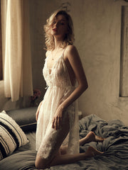 Sheer Suspender Nightdress Areous