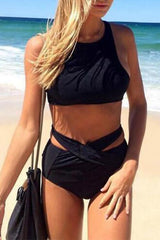 Take Me Out Tank Bikini Set Areous