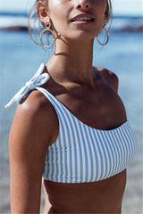 The Harper One-Shoulder Bikini Set Areous