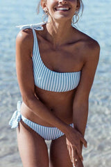 The Harper One-Shoulder Bikini Set Areous