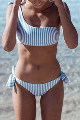 The Harper One-Shoulder Bikini Set Areous