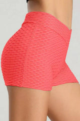 High Waist Butt Lift Sport Gym Workout Training Running Shorts