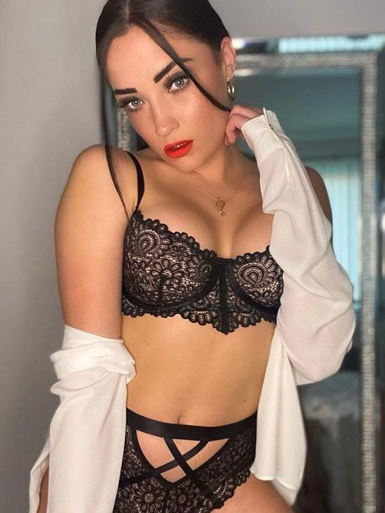 solid color hollow embroidered lace erotic lingerie set Areous