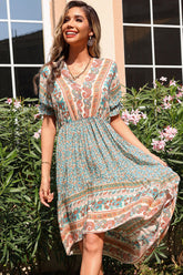 Bohemian Vibes Apricot Dress