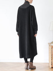 My Softer Side High-Neck Midi Dress