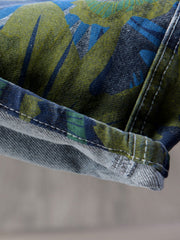 Midnight Floral Overall Dungarees (USA ONLY)