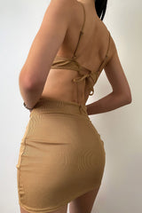 Bikini Skirt Cover Up Three Piece Set Areous