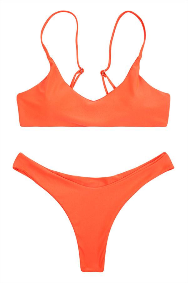 Brazilian Push Up Thong Bikini Set Areous
