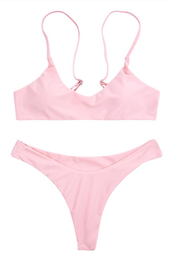 Brazilian Push Up Thong Bikini Set Areous