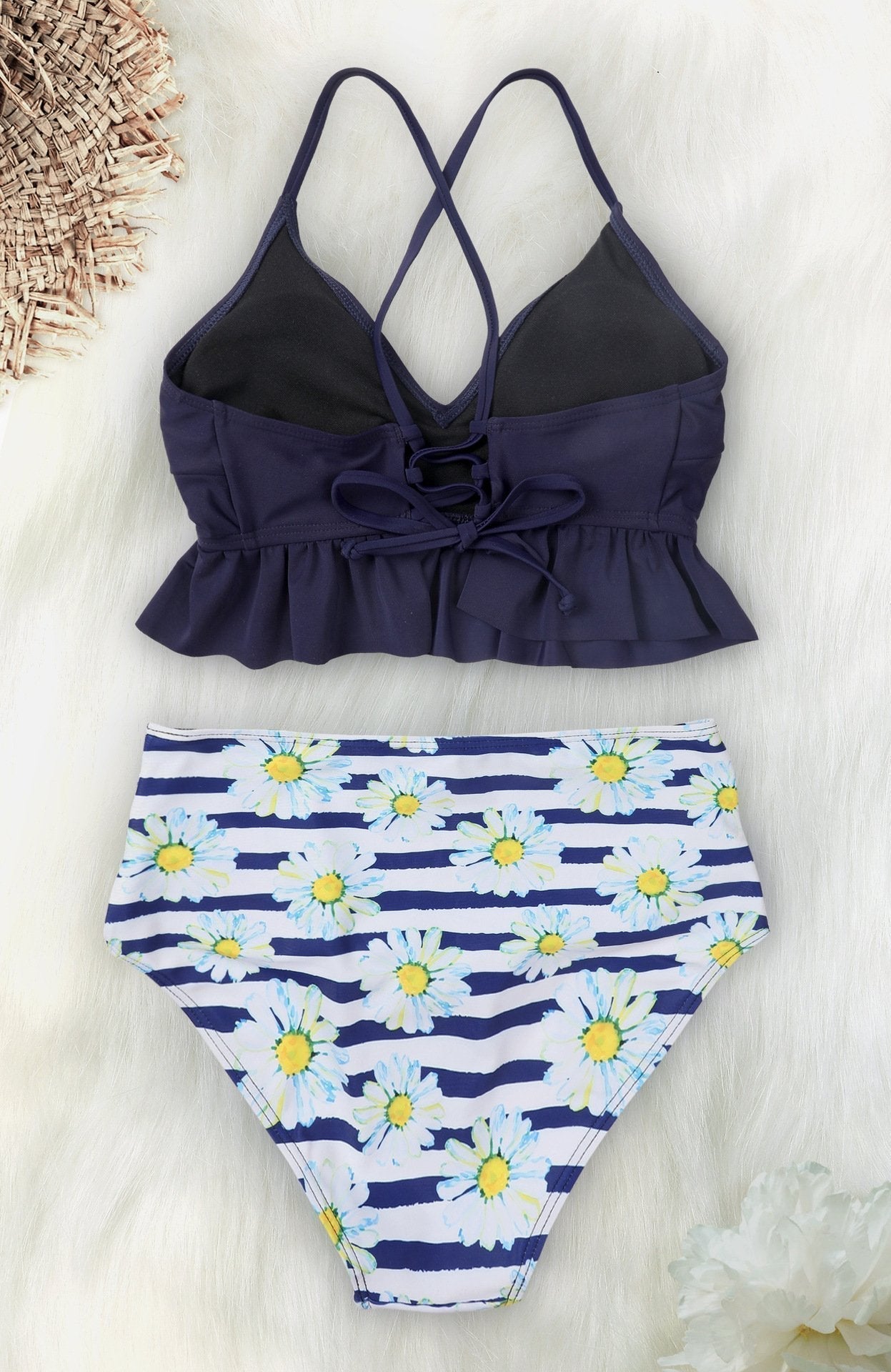 Coastal Daisy Bikini Set Areous