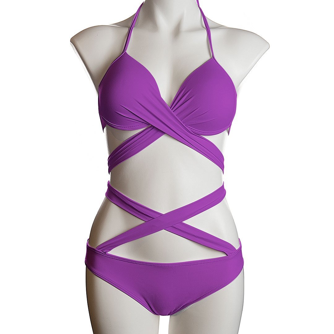 Crisscross Push-up Bikini Areous
