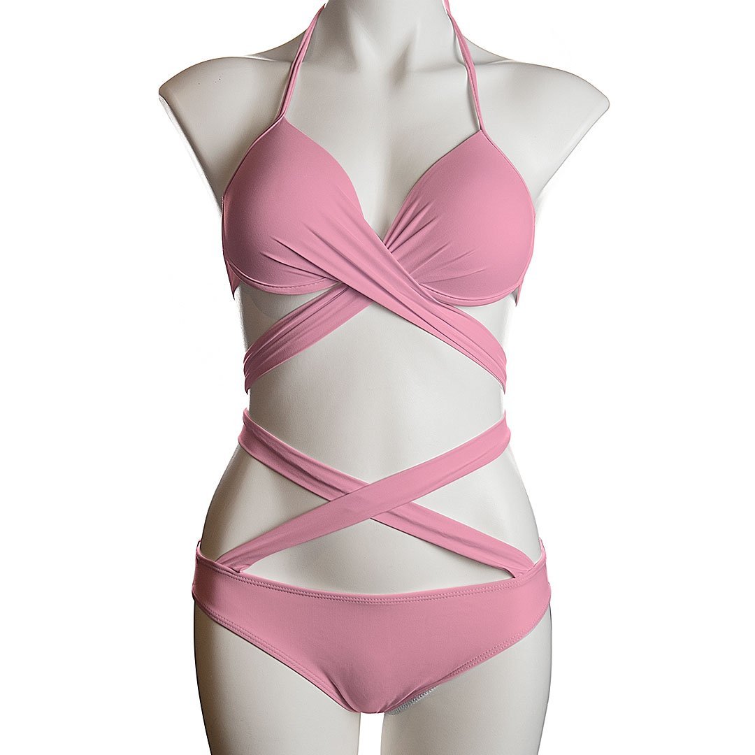 Crisscross Push-up Bikini Areous