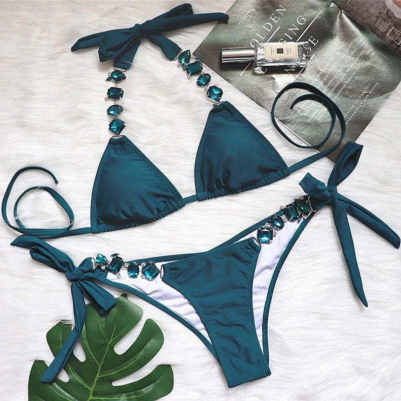 In Love With Gemstones Bikini Set Areous