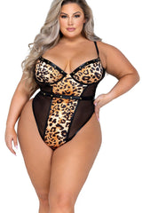 Jungle Fever Teddy With Belt Areous