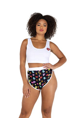 LI495 - 2PC Sweetheart Printed Lounge Set Areous