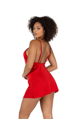 LI504 - Soft Satin Chemise Areous
