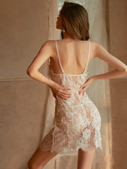 Lace Perspective Temptation Sling Nightdress Areous