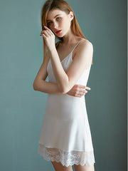 Lace Stitching Perspective Seductive Pajamas Areous