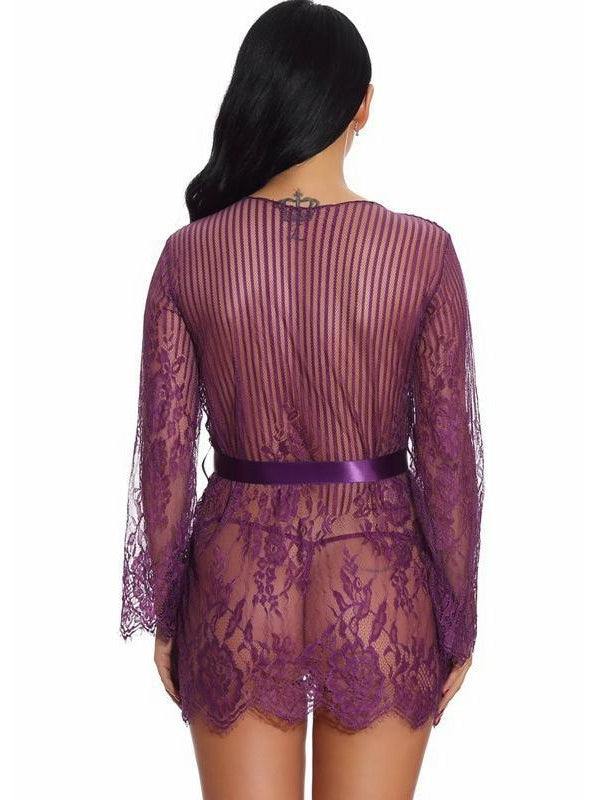 Lace Thin Ladies Home Wear Areous