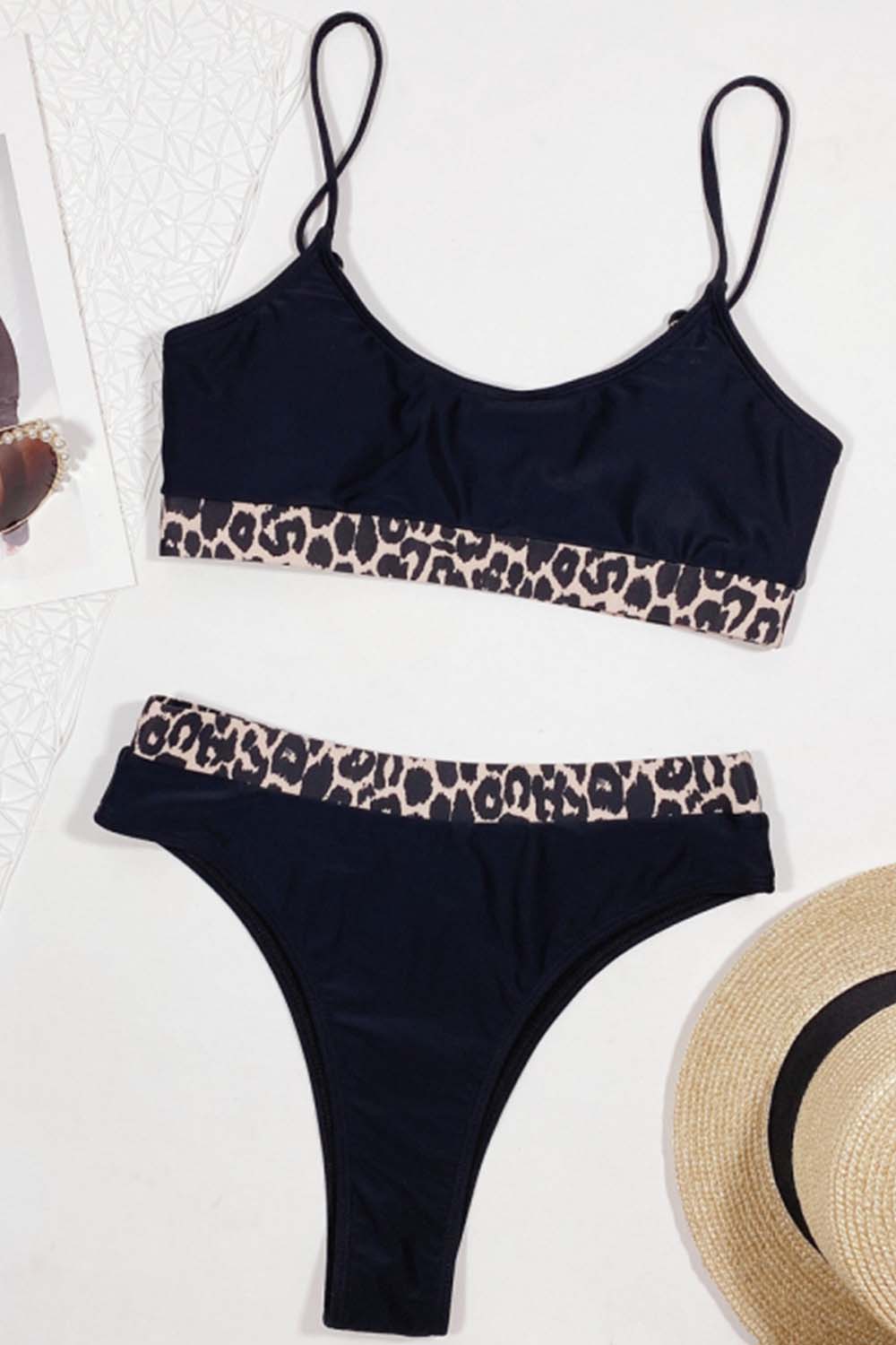 Leopard Patchwork Bikini Areous