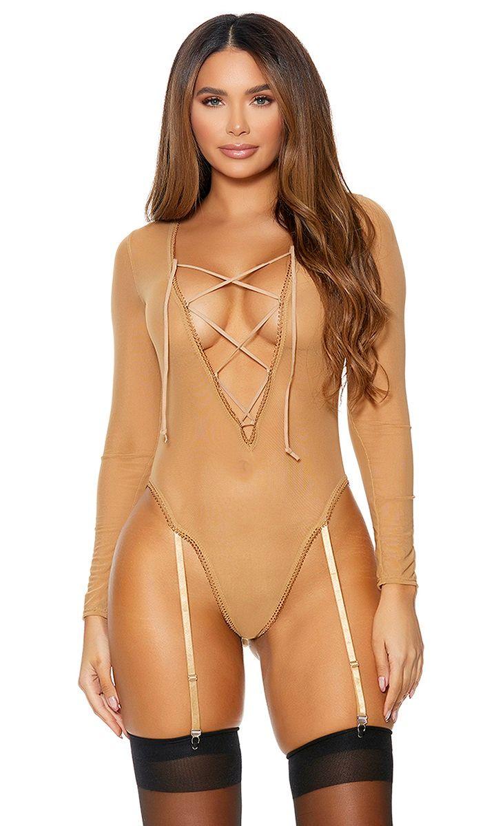 Nude Bare It All Teddy Areous