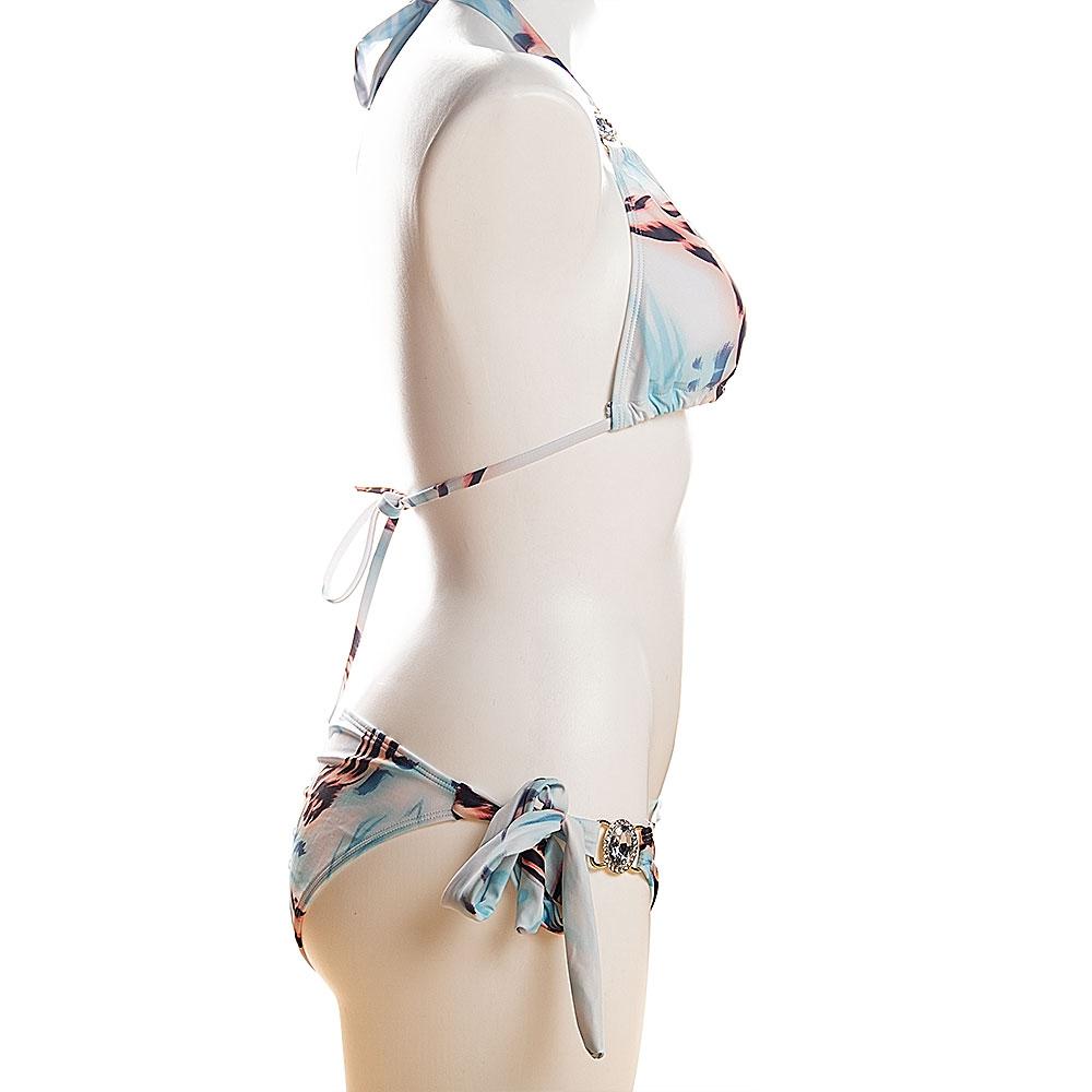 On The Wild Side Halter Bikini Set Areous
