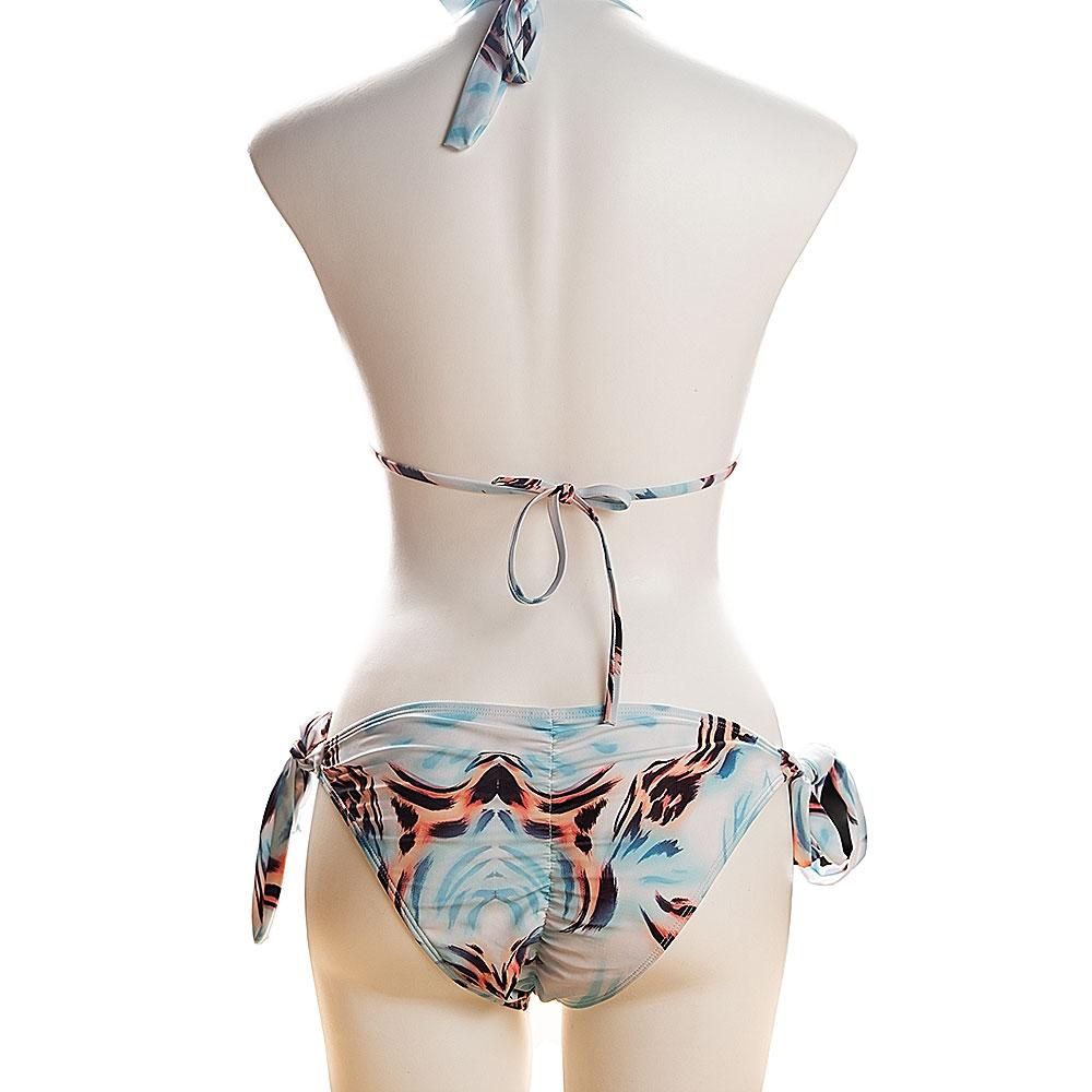 On The Wild Side Halter Bikini Set Areous