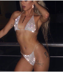 Party Beaded Bra and Panty Set Areous