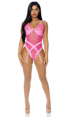 Pink Affair of Hearts Teddy Areous