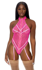 Pink Eat Your Heart Out Teddy Areous