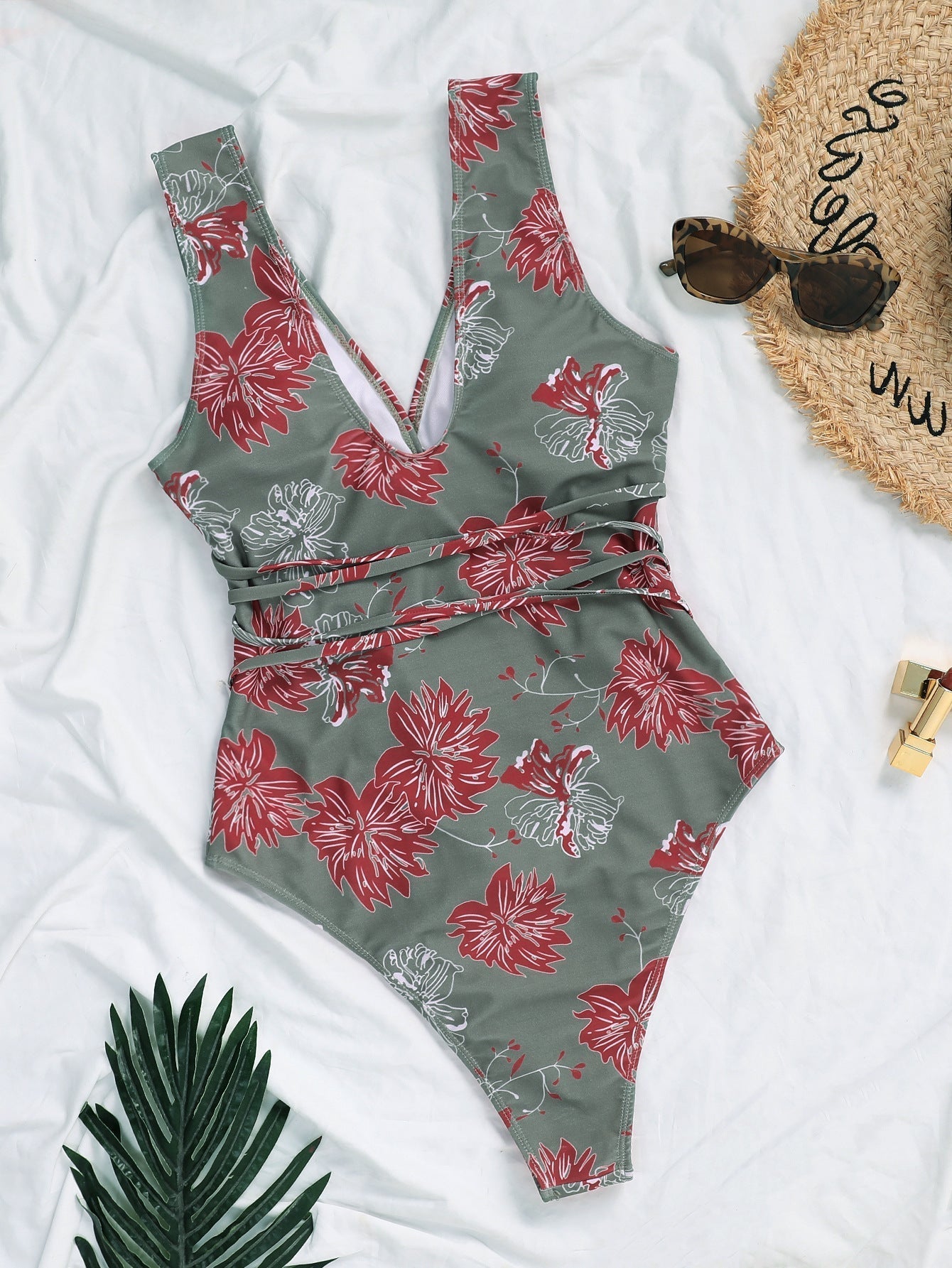 Pull It Together Twisted One Piece Areous