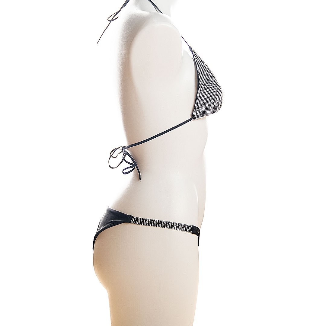 Rhinestone Embellished Bikini Areous