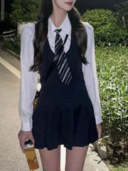 shirt mini slip dress