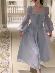 ruffled one piece dress