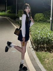 shirt mini slip dress